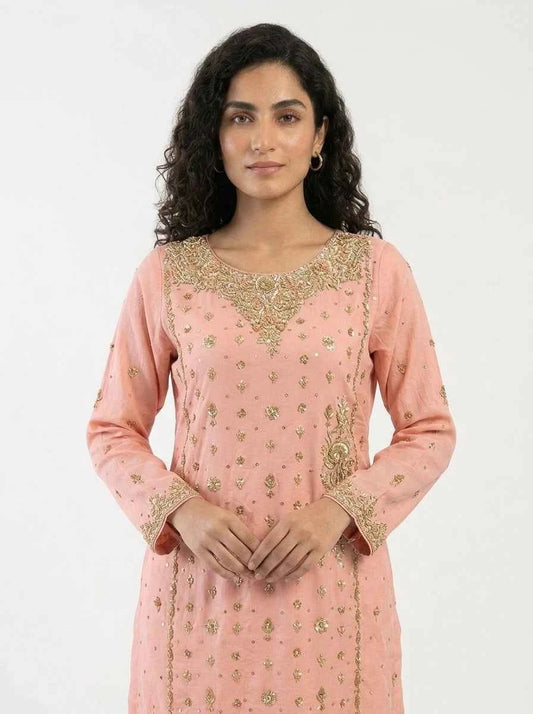 3 Piece - Pure Crap silk Fabric - 0022