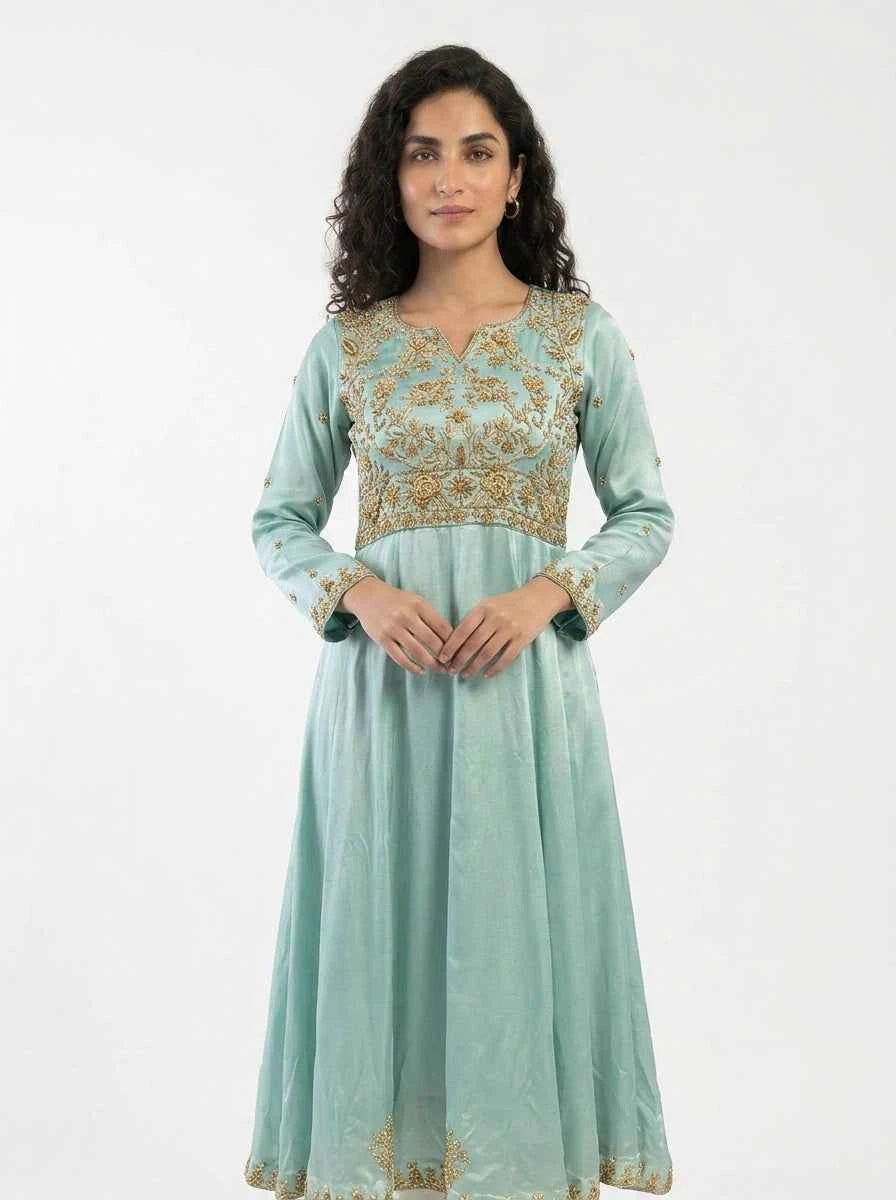 2 Piece - Pure Shamooz silk Fabric - 0025