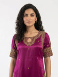 3 Piece - Pure Shamooz silk Fabric - 0024