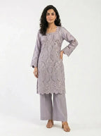 3 Piece - Pure sheesha silk Fabric - 0026