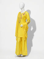 3 Piece - Pure sheesha silk Fabric - 0032