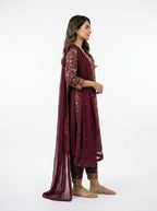 3 Piece - Pure Shamooz silk Fabric - 0046