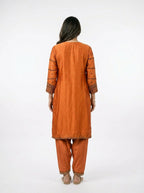 3 Piece - Pure Shamooz silk Fabric - 0043