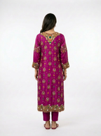 2 Piece - Pure Shamooz silk Fabric - 0044