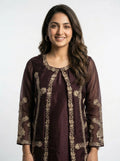 3 Piece -Machine work Co ord set - 0005